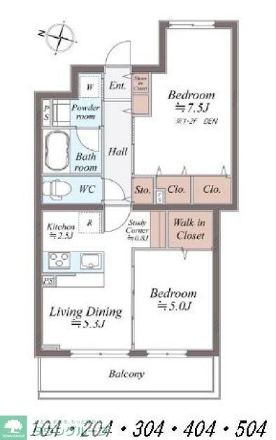 SYMPHONY PARKの物件間取画像