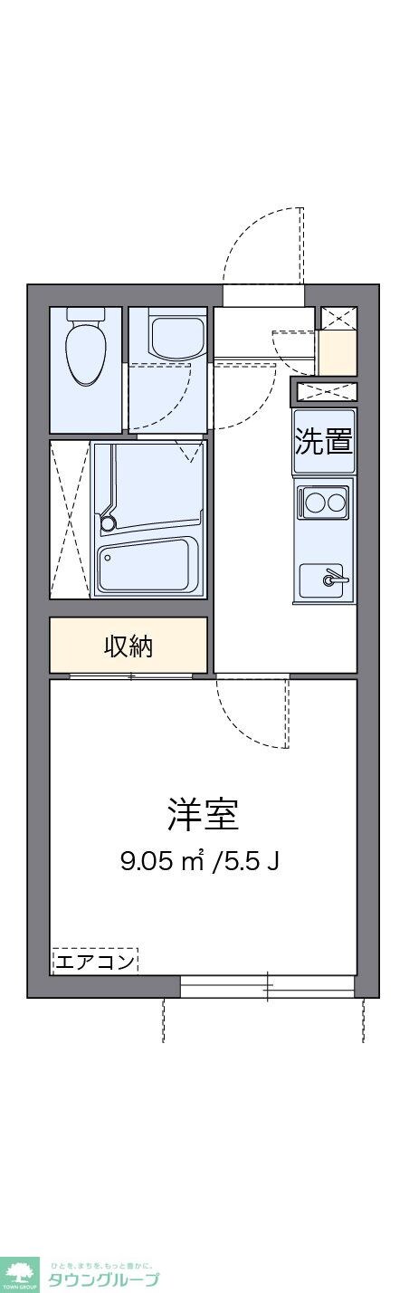 物件間取画像