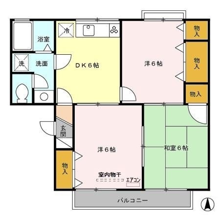 シャトル大戸　IIIの物件間取画像