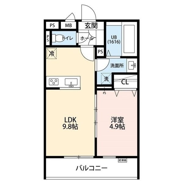 リコルテ柳根町の物件間取画像