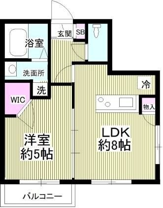 クレアコート川口の物件間取画像