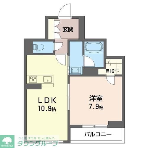 染（せん）の物件間取画像