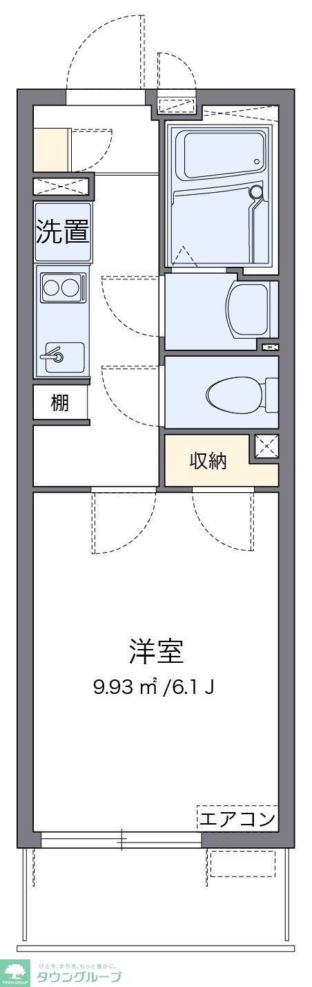 クレイノプレミール蕨の物件間取画像