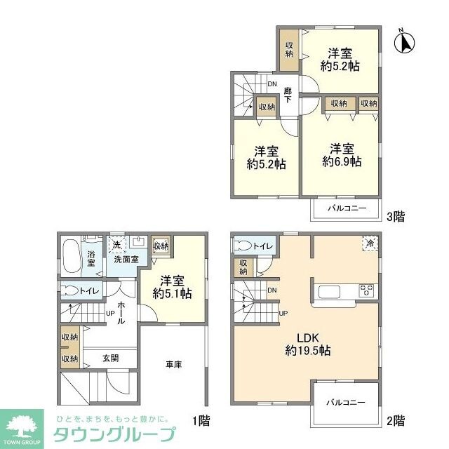 Kolet川口根岸#03の物件間取画像