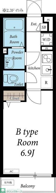 リブリ・OGW蕨 IIの物件間取画像