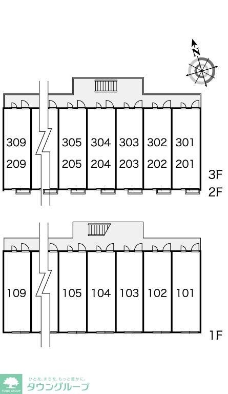 レオパレスタウンコートIIIの物件内観写真