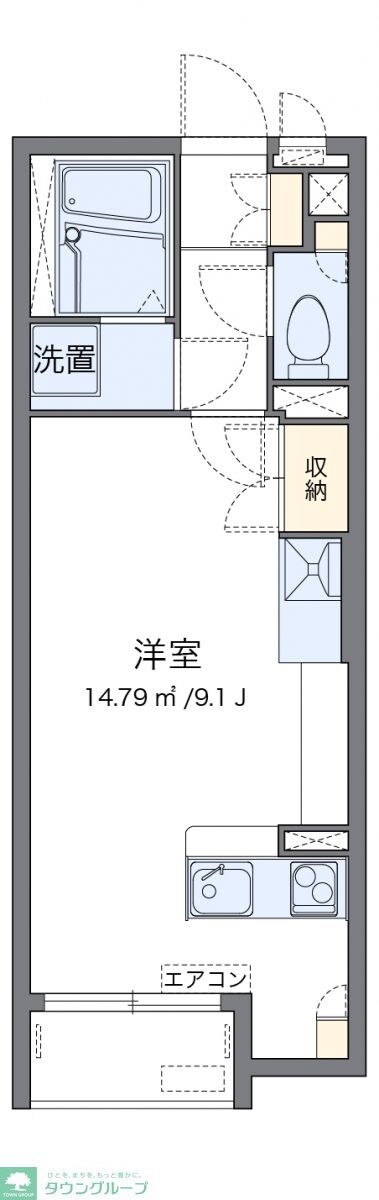 物件間取画像