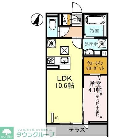物件間取画像
