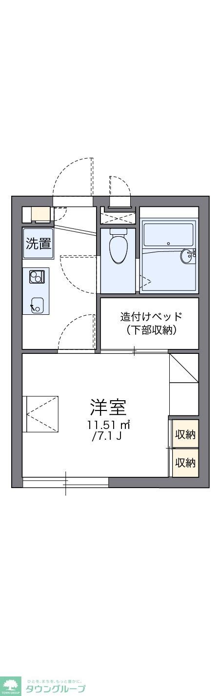 物件間取画像