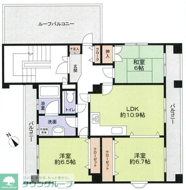 メゾン・エイトの物件間取画像