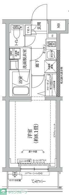 アイルグランデ川口の物件間取画像