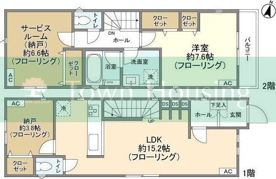 Ｋｏｌｅｔ滝不動＃１７の物件間取画像