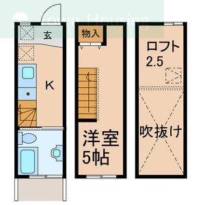 物件間取画像