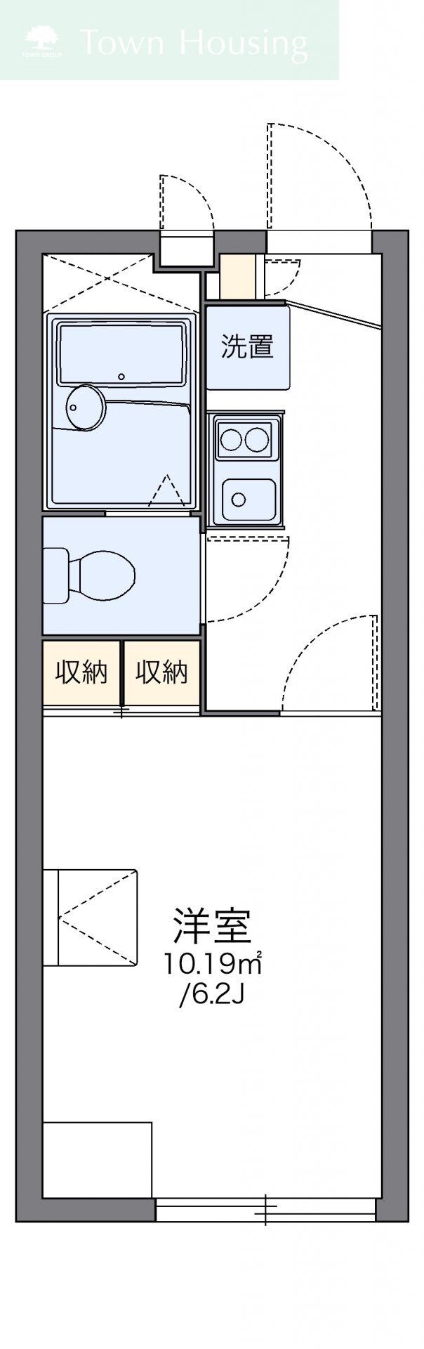 レオパレスがじゅまるの物件間取画像