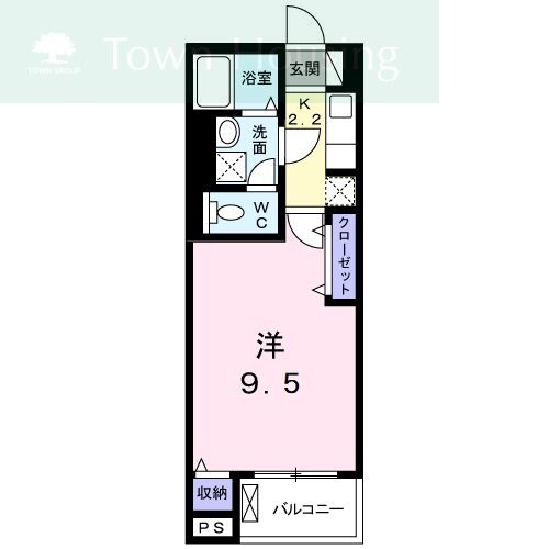 ＡＣＴＹ　ＴＡＴＳＵＭＩの物件間取画像