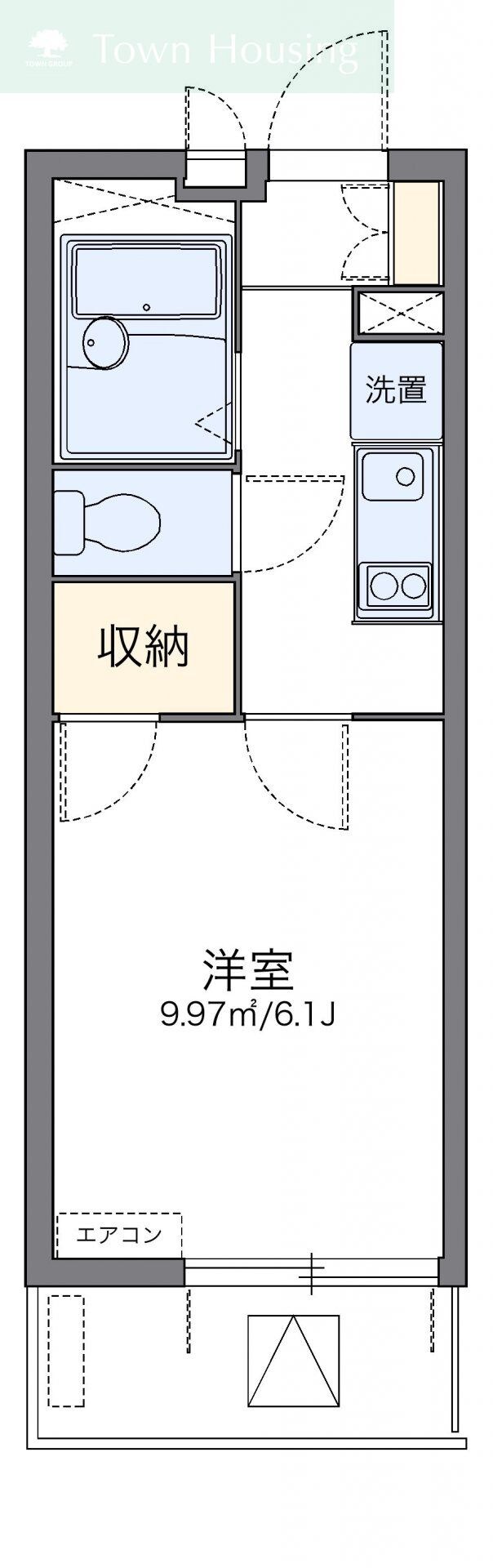 レオパレスラトナの物件間取画像