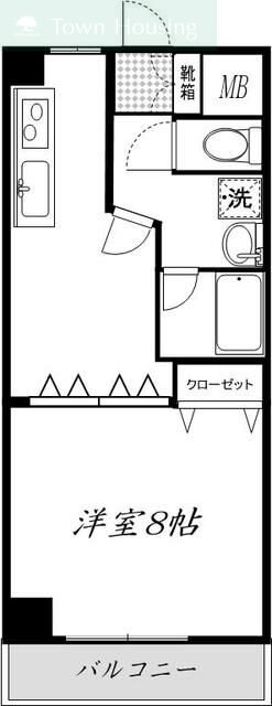 ルーラル八番館の物件間取画像