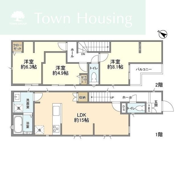 Kolet高根公団#11の物件間取画像