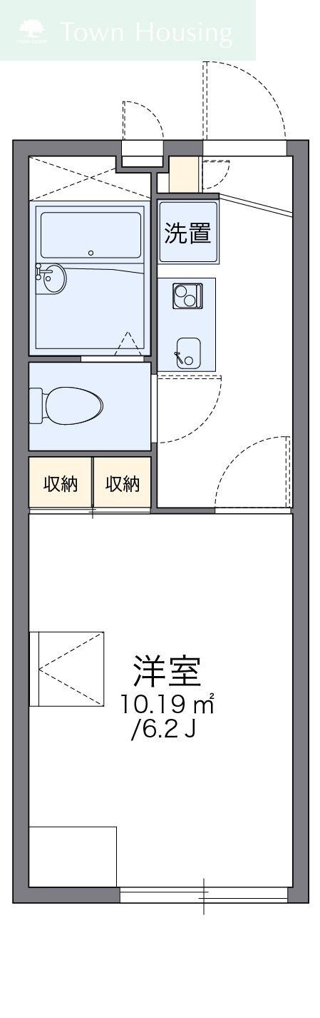 レオパレス飯山満の物件間取画像