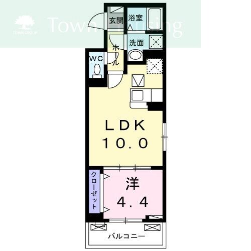 仮称；東船橋４丁目アパートの物件間取画像