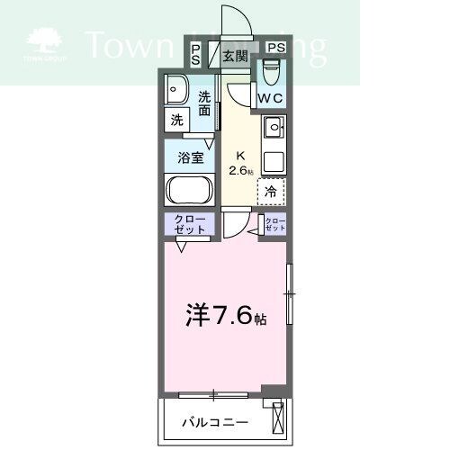 仮称；滝台２丁目アパートの物件間取画像