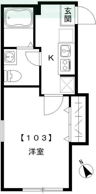 ルオムの物件間取画像