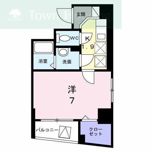 仮称；南八幡４丁目マンションの物件間取画像