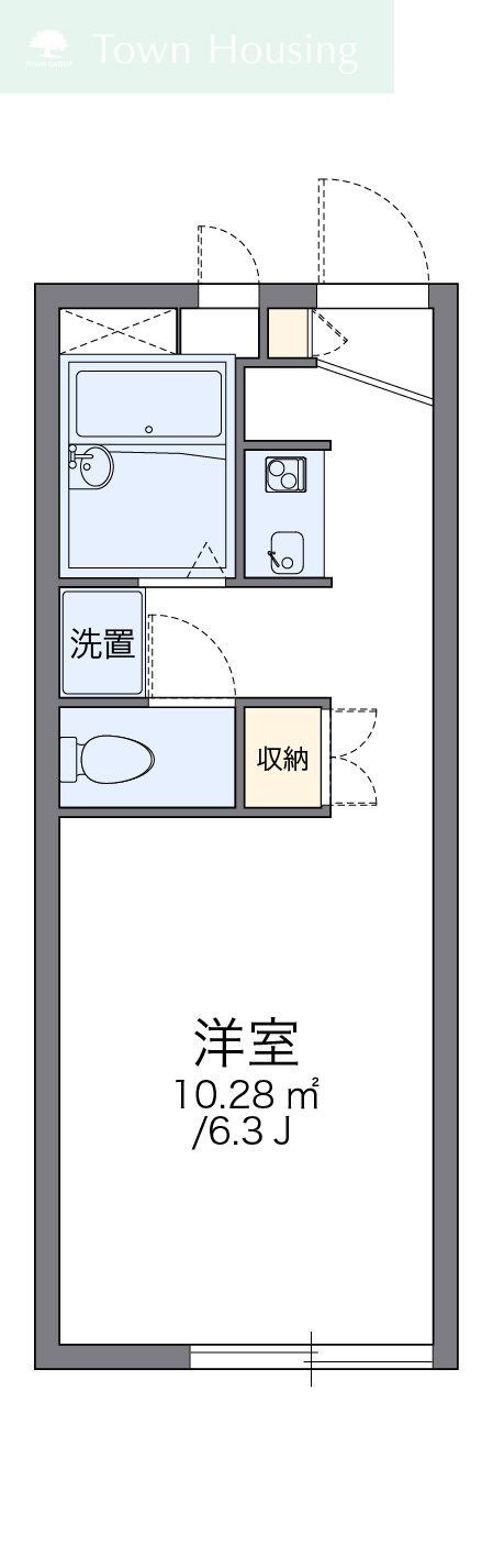 レオパレスメゾンの物件間取画像