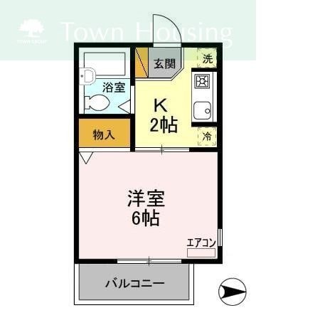 ロイヤルコート　弐番館の物件間取画像