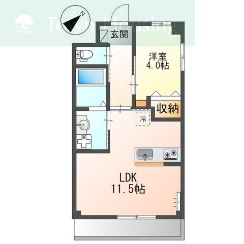 （仮称）ソラナ宮本の物件間取画像