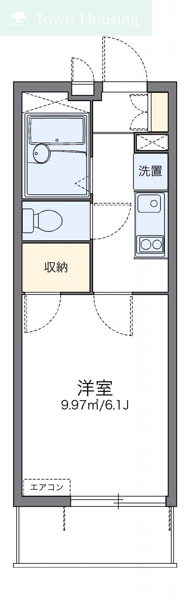 レオパレスエクセルアークの物件間取画像