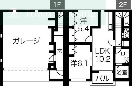 LaLa Charme Aの物件間取画像