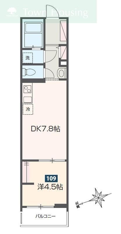 ＭＥＬＤＩＡ幕張の物件間取画像