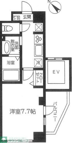 リヴィエールの物件間取画像