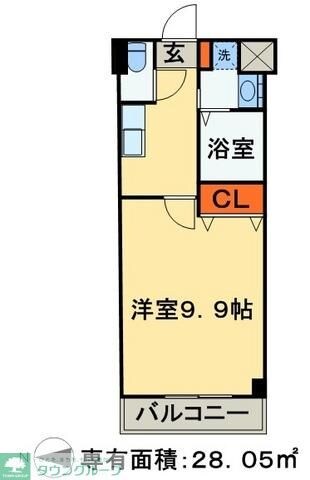 金太郎ヒルズ１８の物件間取画像