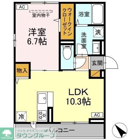 (仮称)西船4丁目PJ II期の物件間取画像