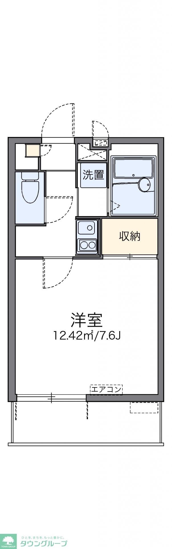 レオパレスレストの物件間取画像