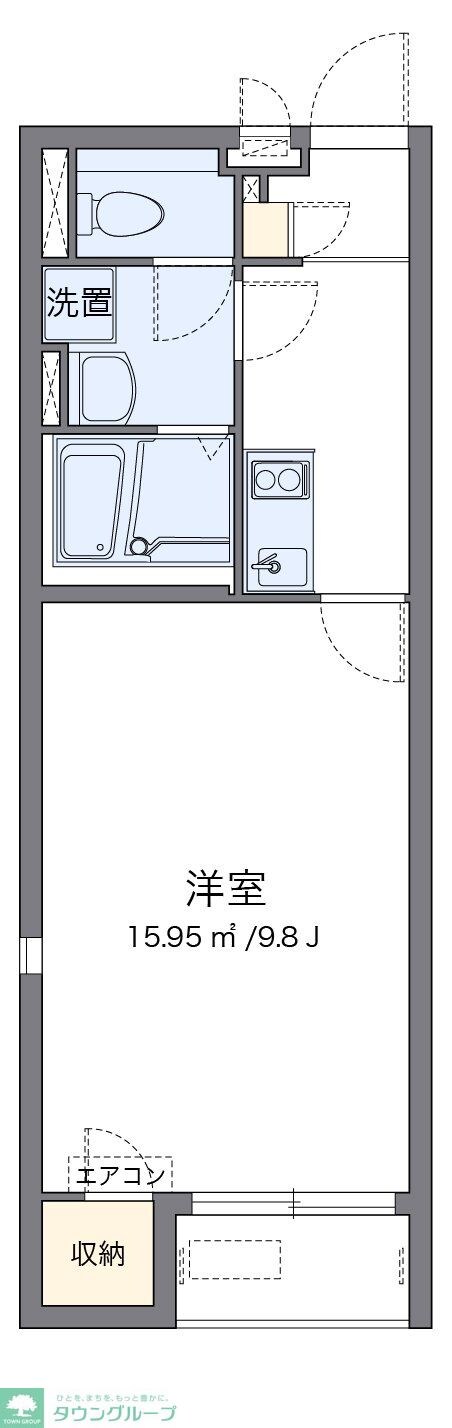 レオネクストスフィア田中の物件間取画像