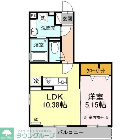 シャルマンの物件間取画像