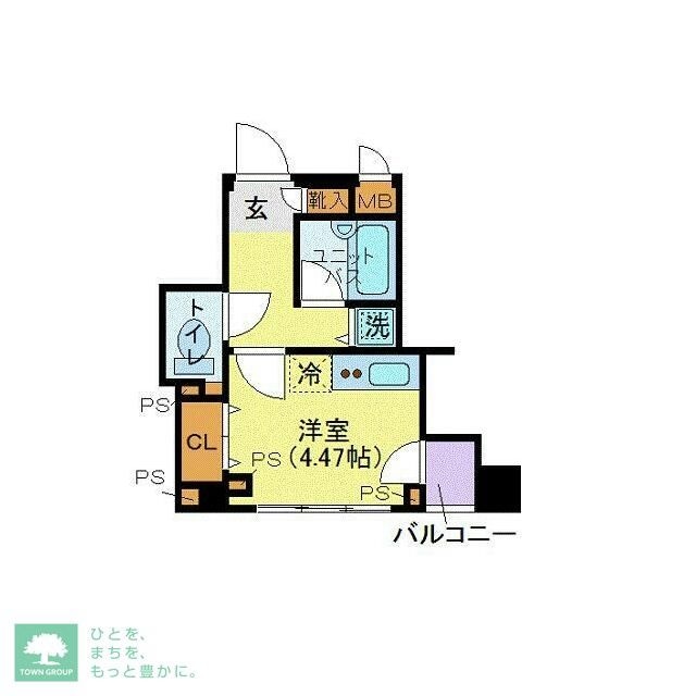 メインステージ青山の物件間取画像