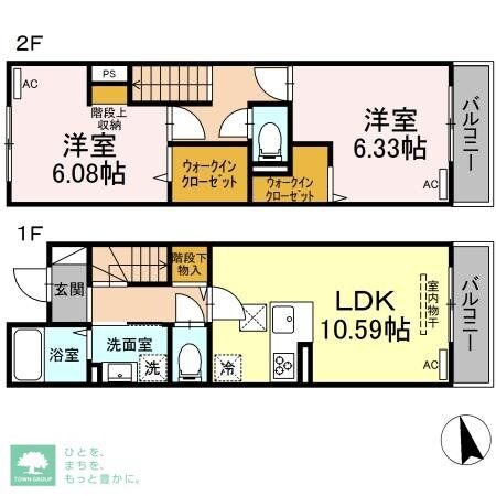 グラナーデ高井戸東の物件間取画像