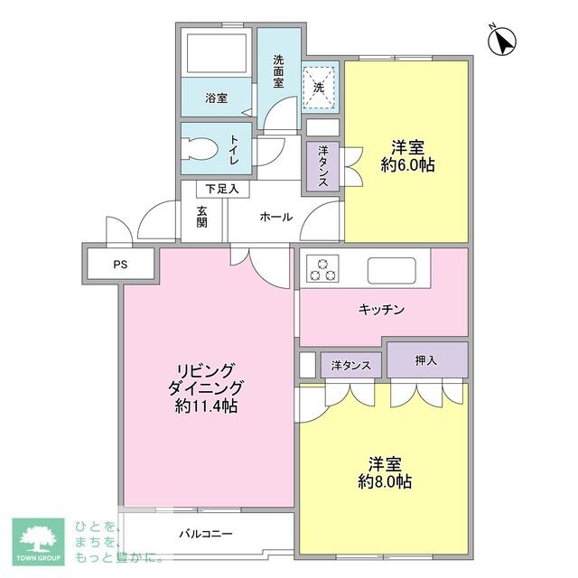 サンライズ松本Ｎｏ．３の物件間取画像