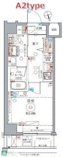 クレヴィスタ高円寺の物件間取画像