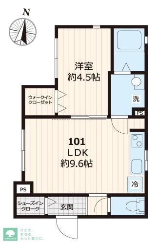 メヌエット奥沢の物件間取画像