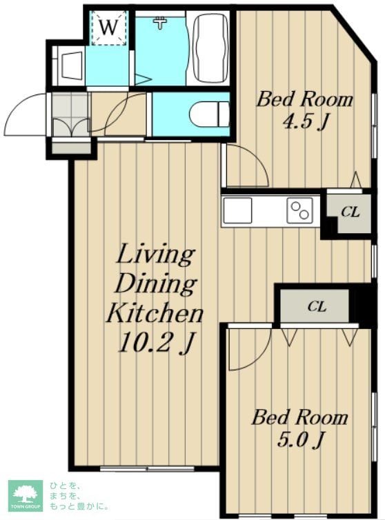 SOLASIA residence用賀の物件間取画像