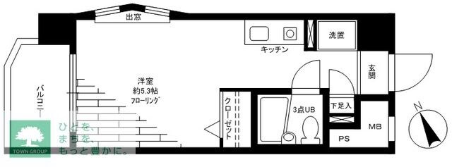 ジェイパーク祐天寺弐番館の物件間取画像