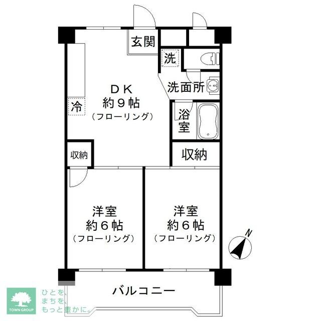 柿ノ木坂ロイヤルコーポの物件間取画像