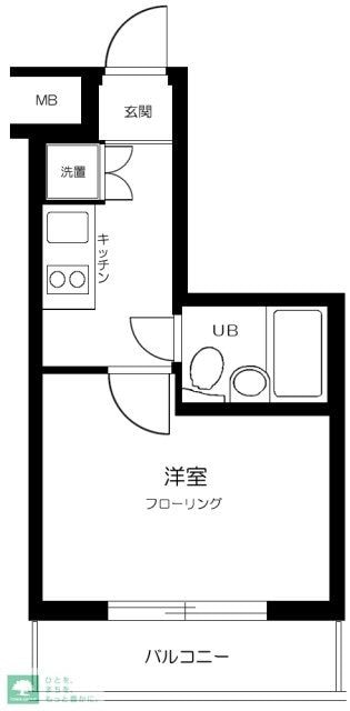 ルーブル都立大学IIの物件間取画像