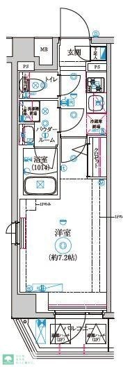 セジョリ高井戸IIの物件間取画像