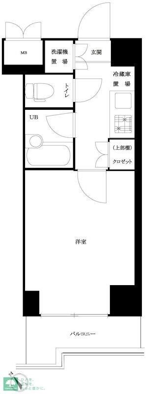 ルーブル神宮前の物件間取画像